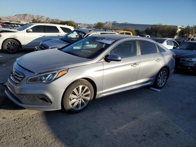 5NPE34AF2FH036226 - 2015 HYUNDAI SONATA SPORT GRAY photo 1