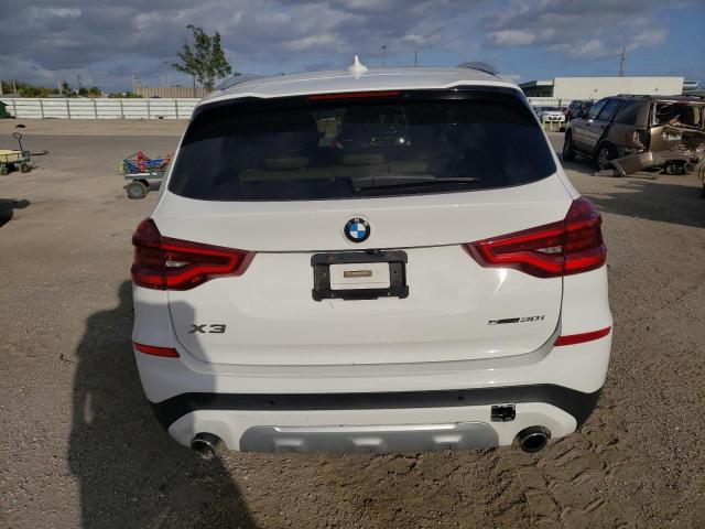 5UXTR7C50KLF23637 - 2019 BMW X3 SDRIVE30I WHITE photo 6