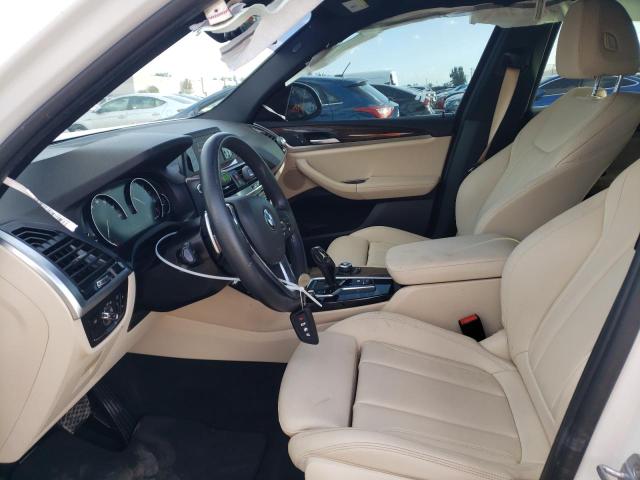 5UXTR7C50KLF23637 - 2019 BMW X3 SDRIVE30I WHITE photo 7