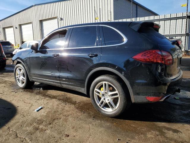 WP1AB2A2XCLA40727 - 2012 PORSCHE CAYENNE S BLACK photo 2