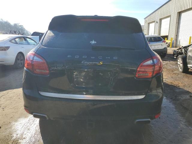 WP1AB2A2XCLA40727 - 2012 PORSCHE CAYENNE S BLACK photo 6