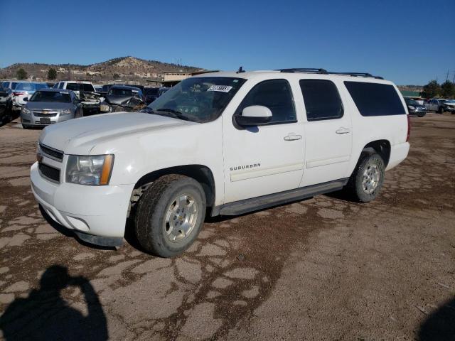 1GNSKHE73DR298690 - 2013 CHEVROLET SUBURBAN K1500 LS WHITE photo 1