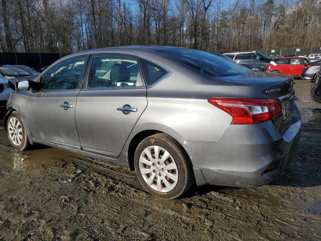 3N1AB7AP1KY202876 - 2019 NISSAN SENTRA S GRAY photo 2