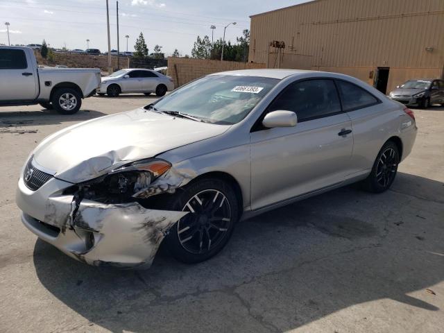 4T1CA38P54U001121 - 2004 TOYOTA CAMRY SOLA SE SILVER photo 1