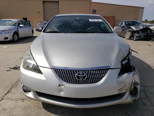 4T1CA38P54U001121 - 2004 TOYOTA CAMRY SOLA SE SILVER photo 5