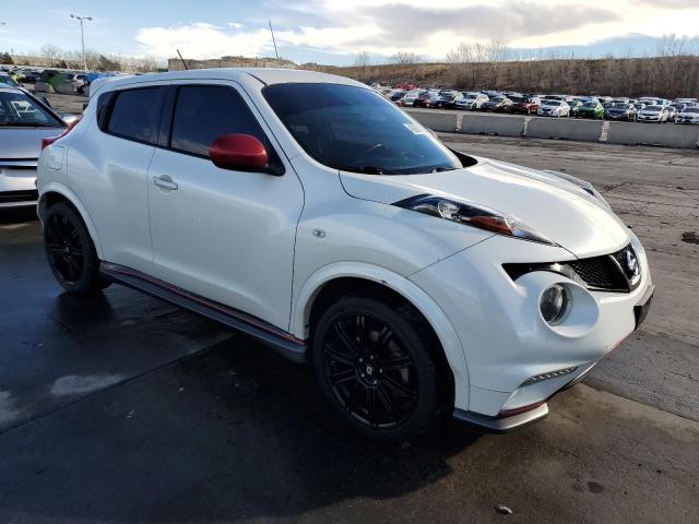 JN8AF5MV2DT231318 - 2013 NISSAN JUKE S WHITE photo 4