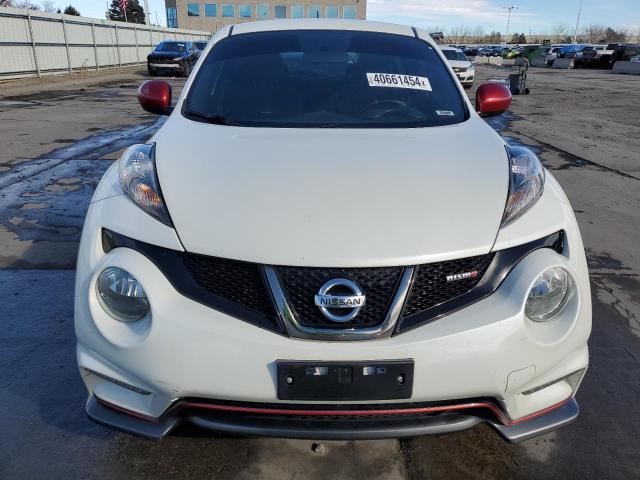 JN8AF5MV2DT231318 - 2013 NISSAN JUKE S WHITE photo 5