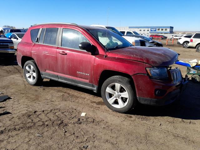 1C4NJDBB0ED591794 - 2014 JEEP COMPASS SPORT RED photo 4