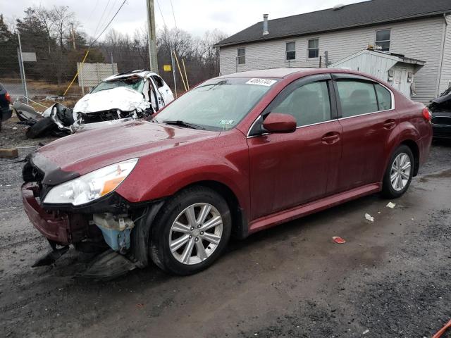 4S3BMBC66B3219412 - 2011 SUBARU LEGACY 2.5I PREMIUM BURGUNDY photo 1