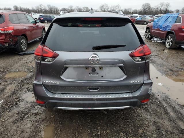 KNMAT2MV4HP611987 - 2017 NISSAN ROGUE S GRAY photo 6