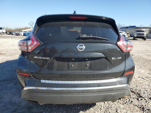 5N1AZ2MH9HN169577 - 2017 NISSAN MURANO S BLACK photo 6