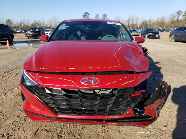 5NPLM4AG6PH105269 - 2023 HYUNDAI ELANTRA SEL RED photo 5