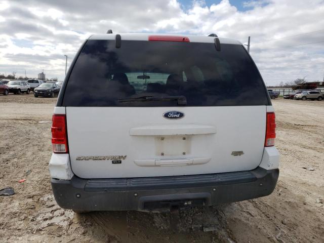 1FMPU15516LA93501 - 2006 FORD EXPEDITION XLT WHITE photo 6