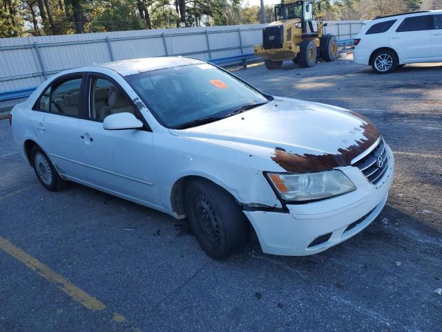 5NPET46F59H499183 - 2009 HYUNDAI SONATA GLS WHITE photo 4