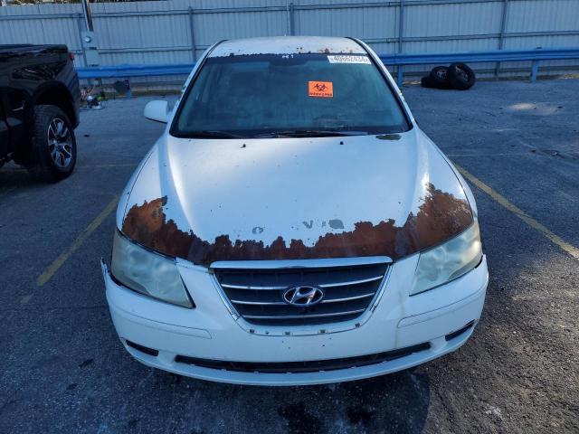 5NPET46F59H499183 - 2009 HYUNDAI SONATA GLS WHITE photo 5