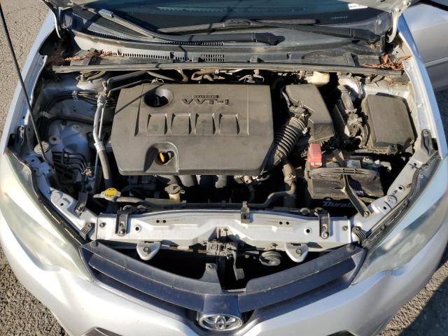 5YFBURHEXFP354141 - 2015 TOYOTA COROLLA L SILVER photo 11