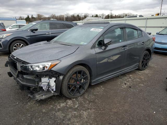 4S3GKAM6XM3605323 - 2021 SUBARU IMPREZA SPORT GRAY photo 1