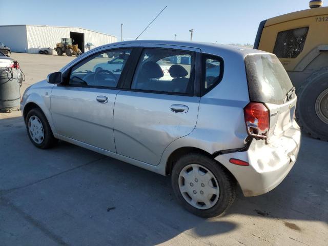 KL1TD66677B758102 - 2007 CHEVROLET AVEO BASE Gümüş foto 2