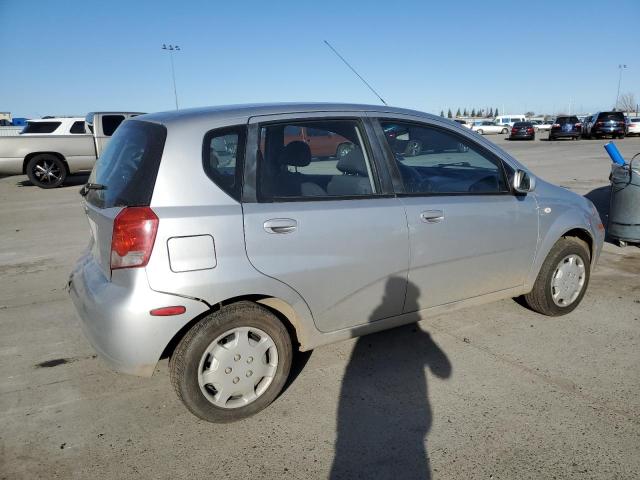 KL1TD66677B758102 - 2007 CHEVROLET AVEO BASE Gümüş foto 3