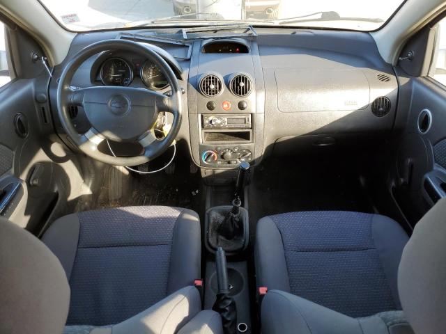 KL1TD66677B758102 - 2007 CHEVROLET AVEO BASE Gümüş foto 8