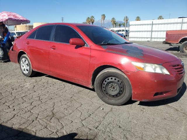 4T1BE46K87U040920 - 2007 TOYOTA CAMRY CE RED photo 4