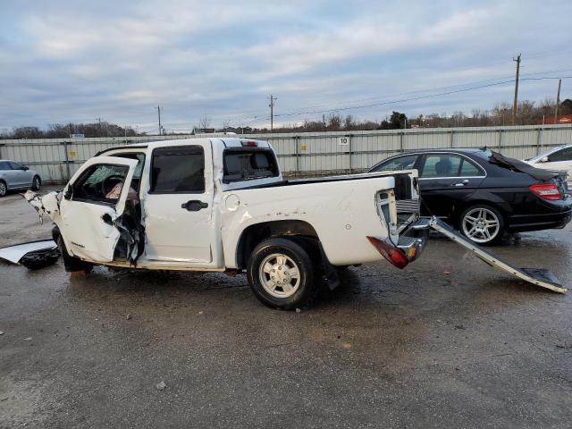 1GTCS136058280007 - 2005 GMC CANYON WHITE photo 2