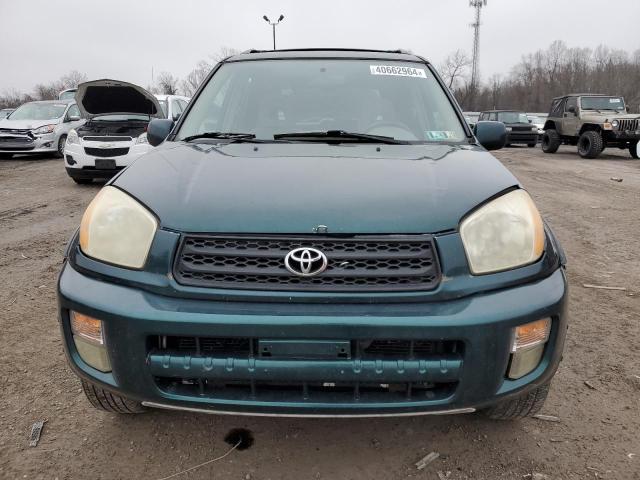 JTEHH20V226055211 - 2002 TOYOTA RAV4 TEAL photo 5