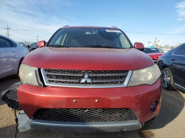 JA4MS41XX8Z018635 - 2008 MITSUBISHI OUTLANDER XLS RED photo 5