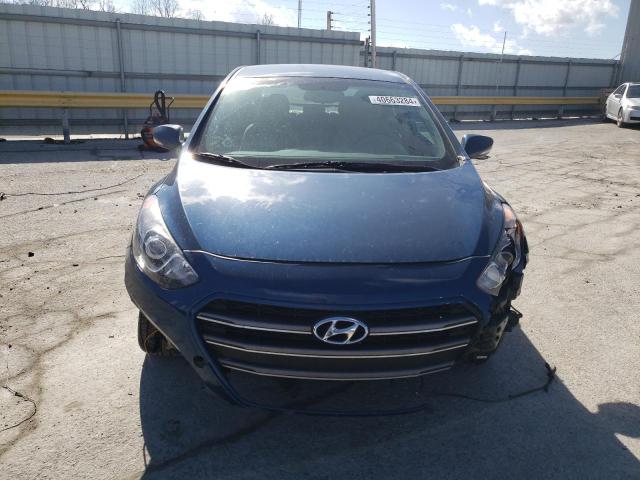 KMHD35LH5GU258410 - 2016 HYUNDAI ELANTRA GT BLUE photo 5