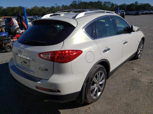 JN1BJ0HRXEM192510 - 2014 INFINITI QX50 WHITE photo 3