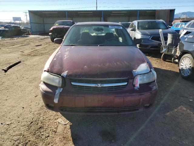 1G1NE52J516226780 - 2001 CHEVROLET MALIBU LS MAROON photo 5