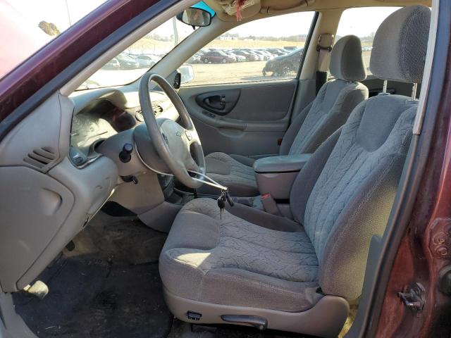 1G1NE52J516226780 - 2001 CHEVROLET MALIBU LS MAROON photo 7