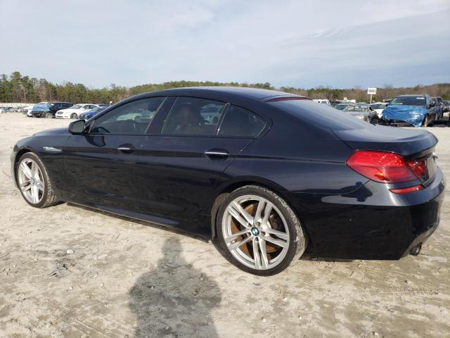 WBA6A0C5XED317408 - 2014 BMW 640 I GRAN COUPE BLUE photo 2