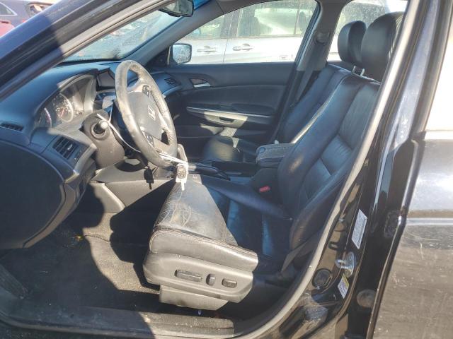 1HGCP36818A053577 - 2008 HONDA ACCORD EXL BLACK photo 7