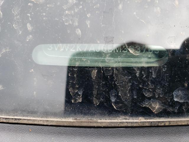 3VW2K7AJ6EM363763 - 2014 VOLKSWAGEN JETTA BASE BROWN photo 12