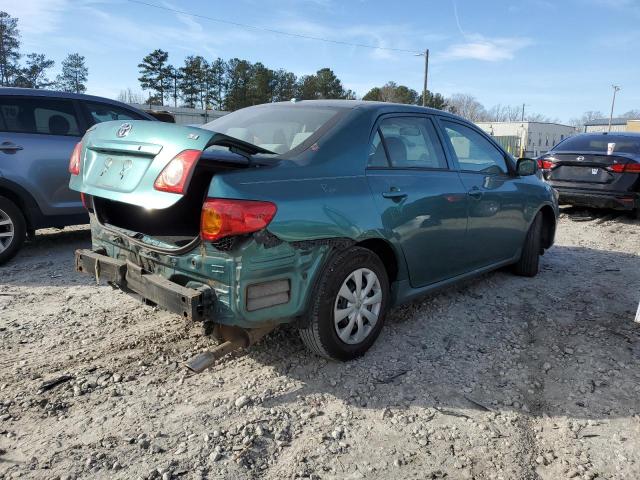 1NXBU4EE3AZ300226 - 2010 TOYOTA COROLLA BASE 绿色 照片 3