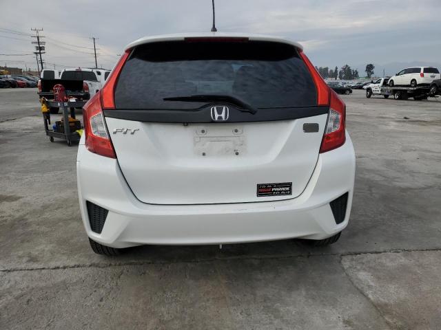 3HGGK5H52HM705446 - 2017 HONDA FIT LX WHITE photo 6