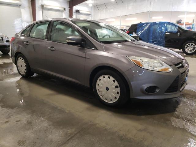 1FADP3F28EL383351 - 2014 FORD FOCUS SE GRAY photo 4