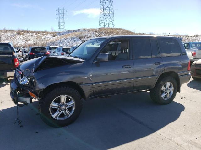 JTJHT00W574025572 - 2007 LEXUS LX 470 GRAY photo 1