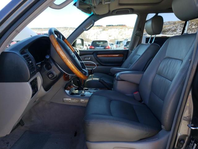 JTJHT00W574025572 - 2007 LEXUS LX 470 GRAY photo 7