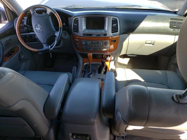 JTJHT00W574025572 - 2007 LEXUS LX 470 GRAY photo 8