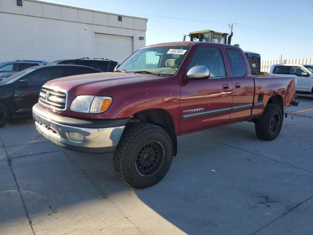 5TBBT441XYS080483 - 2000 TOYOTA TUNDRA ACCESS CAB RED photo 1