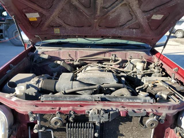 5TBBT441XYS080483 - 2000 TOYOTA TUNDRA ACCESS CAB წითელი ფოტო 11