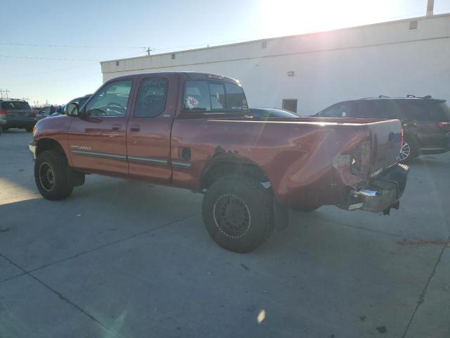 5TBBT441XYS080483 - 2000 TOYOTA TUNDRA ACCESS CAB წითელი ფოტო 2