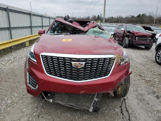 1GYKNDRS0MZ122634 - 2021 CADILLAC XT5 PREMIUM LUXURY MAROON photo 5