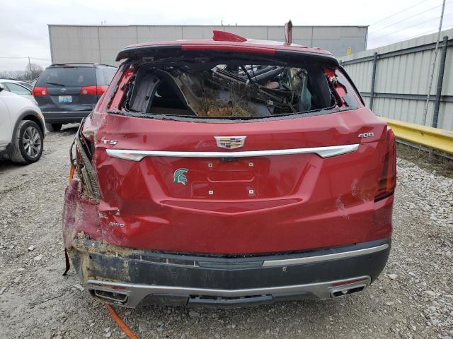 1GYKNDRS0MZ122634 - 2021 CADILLAC XT5 PREMIUM LUXURY MAROON photo 6