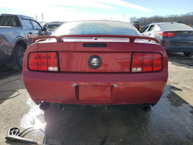 1ZVHT82H375320242 - 2007 FORD MUSTANG GT RED photo 6