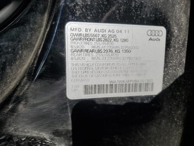 WA1WKAFP9BA101303 - 2011 AUDI Q5 PRESTIGE 黑色 照片 13