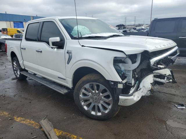 1FTFW1ED9PFB52764 - 2023 FORD F150 SUPERCREW WHITE photo 4