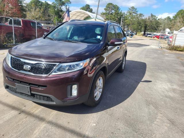 5XYKT3A60FG657212 - 2015 KIA SORENTO LX BURGUNDY photo 2